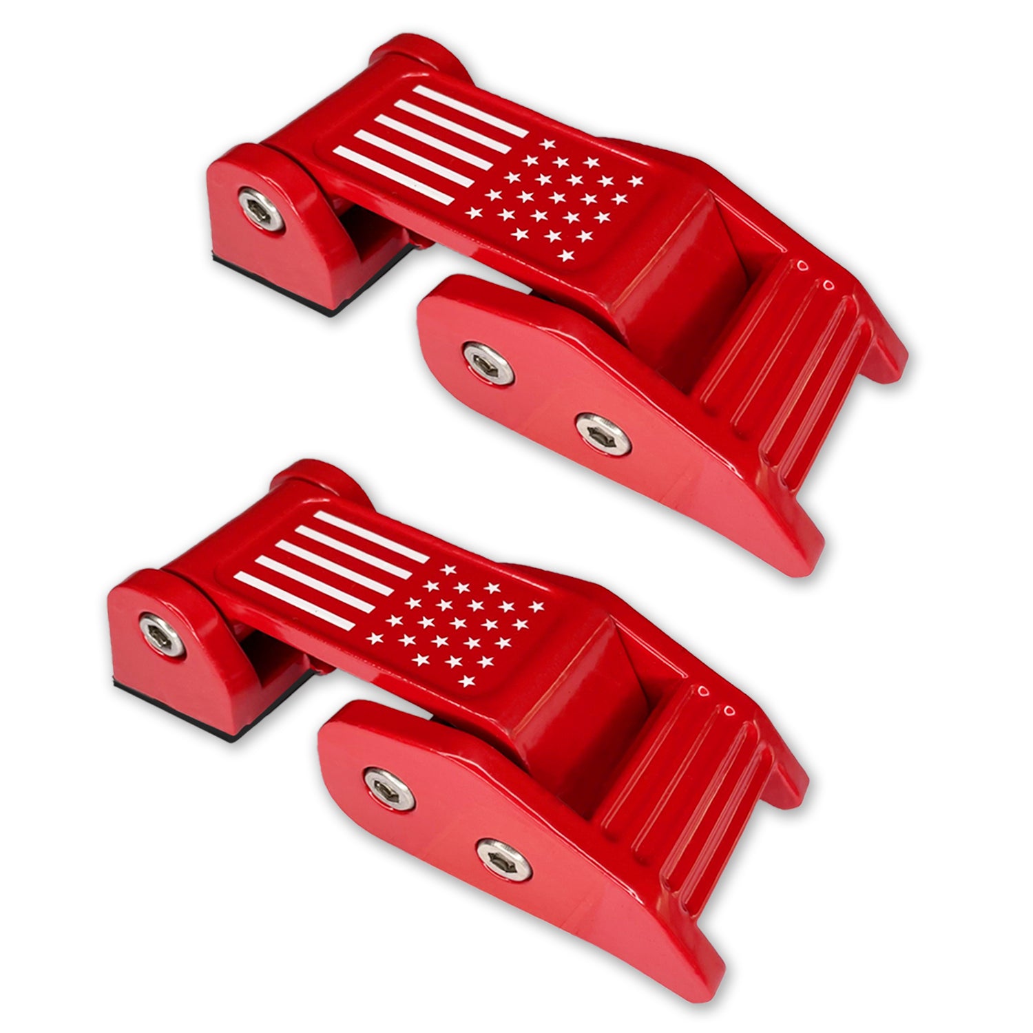 Aluminum Hood Latches Catch Kit (Red/Black) – buto.shop